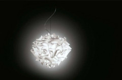Veli Taklampa L Vit - SLAMP - Vardagsrum - Plast
