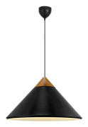 Kinto pendellampa svart - DFTP DFTP by Nordlux - Matsal - Skandinavisk - Metall - Med lampskärm
