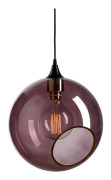 DESIGN BY US - Ballroom XL pendellampa, lila/svart