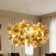 Clizia Taklampa Mama Non Mama Gold/Transparent - Slamp Clizia Mama Non Mama - Vardagsrum - Design - Plast - Med flera ljuskällor