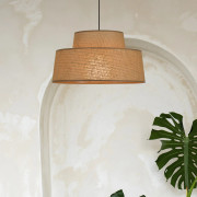 Mallorca hänglampa Jamaica Ø 38 cm papper – COREP SAS - Vardagsrum - Papper / papp - Med lampskärm