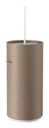 Tube Taklampa Large Warm Grey - Moebe - Vardagsrum - Aluminium