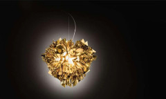 Veli Taklampa L Guld - SLAMP - Vardagsrum - Plast
