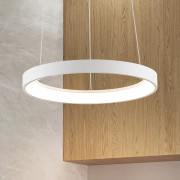 Vivy LED-hänglampa, vit, Ø 38 cm, metall - Arcchio - Kök - Modern - Med en ljuskälla