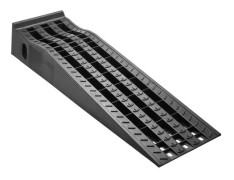 Bilramper, 133,5x38x21 cm, Svart, Extra robust