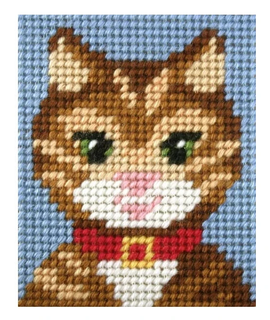 Broderi. Mitt första broderi - Tit
