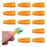 12-pack Car Fuse Puller, Mini Fuse Clip, Fuse Tongs for Car Tool for