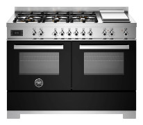 Professional - Gasspis 120 cm (2 ugnar) - Bertazzoni