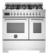 Professional - Gasspis 90 cm (2 ugnar) - Bertazzoni