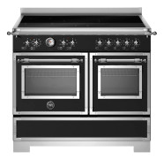 Bertazzoni HER105I2ENET2 Heritage induktionsspis 100 cm med 5 zoner och 3 ugnar, mattsvart
