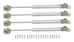 Set med 10-tums gasfjädrar Gaslyftar 100N/22.5LB Gasfjäderben Stötdämpare för Husbil Yacht