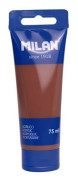 Akrylfärg i tub 75 ml jordbrun MILAN