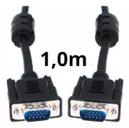 SN-PT0376-A V2: SN-PT0376-A V2 VGA-kabel 1m svart