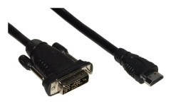 LINK LKCHDVI20 videokabeladapter 2 m HDMI Typ A (standard) DVI-D Svart