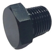 1/8 NPT-plugg, Aluminium, H14x14mm, Kompatibel med universella tillämpningar, 10g Vikt, Lösning för motorlampa sensor