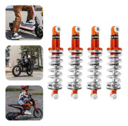 Motorcykel Bakdämpare, 190mm Hålcentrumavstånd, 544kg Max Lastkapacitet, 4 Stycken, Aluminiumlegering Material, 1.28kg Vikt