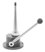 Ringexpander - Smyckesverktyg/ringsträckare - Kraftigt stål - Manuell - Vikt 7 kg - Höjd 28 cm, Ø 13 cm - Silver/svart