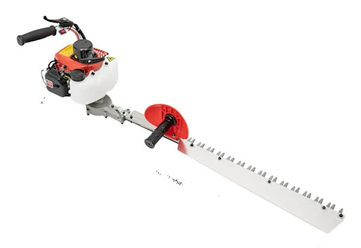 Grästrimmer, 0,65 kW Effekt, Ergonomisk Design,Röd