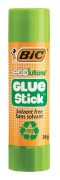 BIC ECOlutions, Limstift, 36 g, Kartong, papper, 12 styck, Butiksställ |