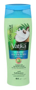 Vatika Naturals Schampolinje - Gör ditt hår friskt och starkt Coconat and Castor 400ml.