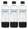 Sats med 3 kolsyrebottles - Spinel Soda - BubbleON - 1L BPA-fri - återanvändbar flaska