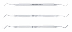 Plugger med platt spets, slät yta nr 1-3 - Filling Instrument N.3 Round