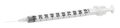 Insulinspruta med fast kanyl Micro-Fine - 1,0ml 29G 0,33x13mm - 100 st