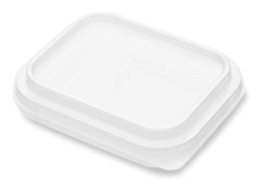 Plastlåg klar 144x120 mm PP,900 stk/krt