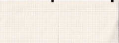 EKG-termopapper 110x140mm x200s förpackning - orange rutnät