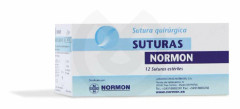 Normon Monofilamentsutur - Normon Monofilament Suture 4-0 T 3/8 Circle 19Mm