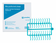 Förformad vaxklammer - Preformed Wax Clasps - Straight Ring