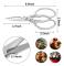 Kitchen Scissors, Heavy Duty Kitchen Shears, Multi-Purpose Stainless Steel Scissors Silver