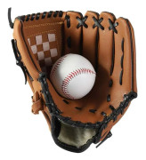CDQ Baseballhandskar, Barn Tonåringar Youth Slitstark läder Softball