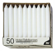 Papstar 13800, Rund, Vit, 50 styck