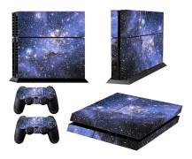 PS4 gamepad konsol värd helkroppsfärgade klistermärken, ljusa klistermärken, modeklistermärken -Stjärnhimmel-