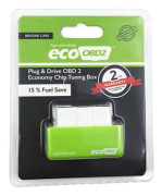 Plug & Drive OBD2 bränslebesparare, miljövänlig ekonomi chip-trimningsbox