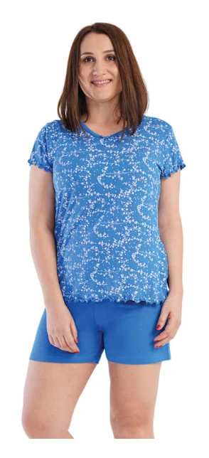 Vienetta Dampyjamas, viskos, storlek 4XL, plus size