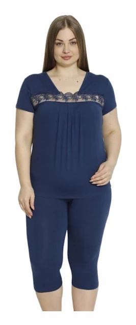Vienetta dampyjamas, viskos, storlek 3XL, kort
