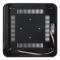 Inter-Tech A80 - Tower - ITX - strömadapter 60 Watt - svart - USB