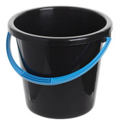 Plasthink för hushåll 16 liter med blandade färger och handtag - Jag