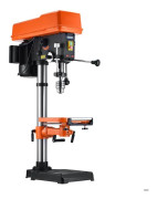 Bordstående pelarborrmaskin 304,8 mm - Duoku - 750 W, Justerbar hastighet från 340 till 2200 varv/min, Utrustad med en vinklingsbar bord 0-45°