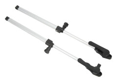 Caravan Window Damper, Aluminum Alloy 310-435mm 1 Pair RV Window Support Rods for Caravan Trailer