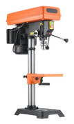 Bordstående pelarborrmaskin 254 mm-Duoku-Induktionsmotor 550 W, Justerbar hastighet 550-2500 varv/min, Lutarbord 0-45°