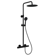 Takduschset Studio Svart 160 cc Med 30 cm Taksil Noro