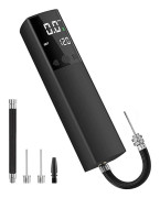 Elektrisk Bollpump, Smart Luftpump Bärbar Snabb Bolluppblåsning med Precis Tryckmätare och Digital LCD-Skärm för