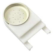 Bimatare Bi-vattenmatare Bi-kupa Biodling Vattendispenser, Vit