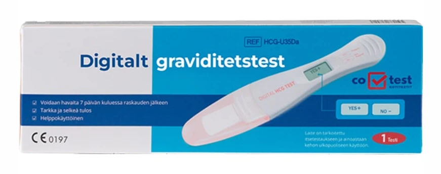 Co-Test Digitalt Graviditetstest