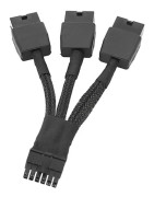 18AWG 3x8pin PCI-e till 12pin PCI-e 12VHPWR-kontakt för NVIDIA Ampere RTX 3060ti 3070 3080 3090 RTX 12Pin GPU-kabel