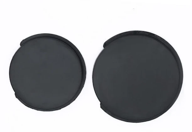 2-pack gummiskydd för akustisk gitarr ljudhål, feedbackreducerare, buff