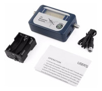 Signal Finder - Digital Signal Satellit TV Antenn Terrestisk TV Antenn med Kompass TV Mottagningssystem
